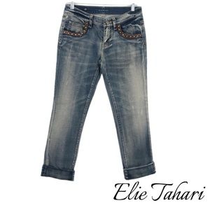 Elie Tahari Adena Straight Jean Size 0